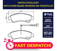 Brake Pads Set Rear P61125 Brembo 1612434180 1614412180 00000077366679 155253632