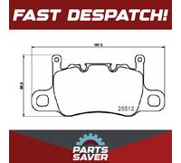 Brake Pads Set Rear P65037 Brembo 98135294880 98135294981 99135294880 25512 New