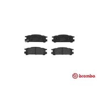 Brake Pads Set Rear P78005 Brembo AY060FJ001 26296AA060 26296AA061 26296AA062