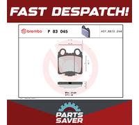 Brake Pads Set Rear P83045 Brembo 0446551011 0446622180 0446630130 0446630150