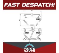 Brake Pads Set Rear P83052 Brembo 0446620090 0446652010 0446652020 0446652030