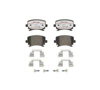 Brake Pads Set Rear P85095X Brembo 1K0698451B 1K0698451E 1K0698451K 3C0698451A