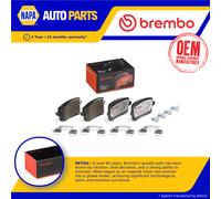 Brake Pads Set Rear P85100X Brembo 8K0698451 8K0698451D 8K0698451E 8K0698451G