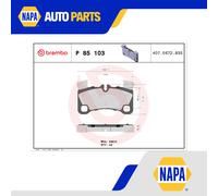 Brake Pads Set Rear P85103 Brembo 7L0698451C 7L0698451D 7L0698451E 7L0698451F