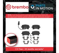 Brake Pads Set Rear P85142 Brembo 8U0698451D 8U0698451E 24483 22186 D13489196