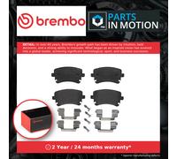 Brake Pads Set Rear P85143 Brembo 4E0698451A 4F0698451G 4E0698451B 3W0698451 New