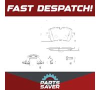 Brake Pads Set Rear P85190 Brembo 4KE698451B 4KE698451D 4M0698451AB 4M0698451AC
