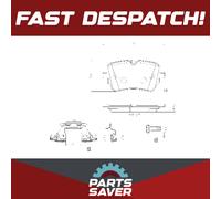 Brake Pads Set Rear P85190 Brembo 4KE698451B 4KE698451D 4M0698451AB 4M0698451AC