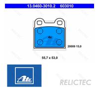 Brake Pads Set VW Opel DAF Alfa Romeo Talbot NSU Volvo:KAEFER,KADETT B,66