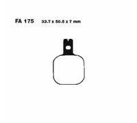 EBC BRAKE PAD FA-HH SERIES SINTERED METAL FA175HH