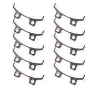 Brake Pads Spring Pills For E-Bike, Steel Bounce Shrapnel | For Electric Bicycle TBT Disc Brake Separator, Strong Resilience for force Uniform Bounciness, Silver, 10PCS