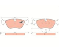 Brake Pads TRW GDB1159 for VOLVO