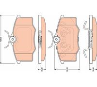Brake Pads TRW GDB1759