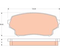 Brake Pads TRW GDB3490 for SUZUKI