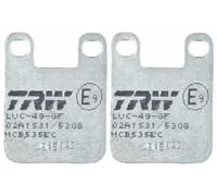 TRW MCB535EC Brake pad set