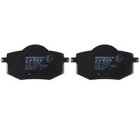 Trw Allround Organic Standard Yamaha Xv 400 Virago 94 Front Brake Pads Black