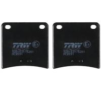 Trw Allround Organic Standard Suzuki Gsx 1100 F 89 Front Brake Pads Black