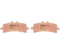 Trw Performance Street Aprilia Rsv4 1000 Rf Abs 17 Sintered Front Brake Pads Black