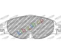 BRAKE PADS - TUNING ROAD APPROVAL FRONT COMPOSITION PERFORMANCE FITS AUDI A3
