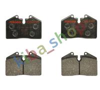 BRAKE PADS - TUNING ROAD APPROVAL FRONT/REAR COMPOSITION PERFORMANCE FITS