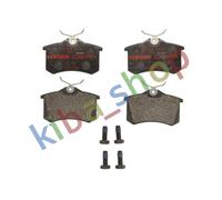 BRAKE PADS - TUNING ROAD APPROVAL REAR COMPOSITION PERFORMANCE FITS DS DS 3 DS