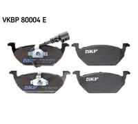 Braking Disc Brake Brake Pad Set SKF VKBP 80004 E Fits Audi Seat Skoda VW A1 A2