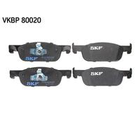 Brake pads VKBP 80020 SKF for DACIA RENAULT