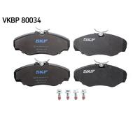 Braking Disc Brake Pad Set SKF VKBP 80034 Fits Nissan Opel Renault