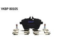 Brake pads VKBP 80105 SKF for MERCEDES-BENZ A-CLASS B-CLASS Sports Tourer
