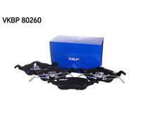 SKF Brake Pad Set VKBP 80260 – Front, fits Ford Focus I