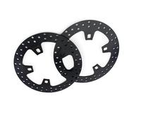 Brake part Motorcycle Front Brake Discs Disks Rotors For HARLEY For DAVIDSON 1745cc FLHTCU 1745 Ultra Classic For Electra Glide (FCM) 2017-2017(Black- Silver)