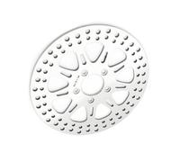 Brake part Motorcycle Rear Brake Disc Disk Rotor For HARLEY For DAVIDSON FXD/I 1450 For Super Glide For Dyna For Cast Wheels 2006-2007(Silver)