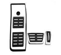 Brake Pedal Car Pedals Stainless Steel Accelerator Brake Pedal Cover Pads For A4 For B9 2016-2024 AT