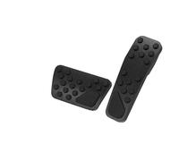 Brake Pedal Cove For Dodge For Charger For Challenger 2009-2019 2pcs Aluminum Car Pedal Gas Brake Pedals Cover Non-Slip(Black)