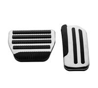 Brake Pedal Cove For Nissan For Juke For Altima For Sentra For Sunny Gas BrakeFoot Pedal Cover Pad Inner Accessories Car Pedals(2Pcs AT)