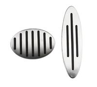 Brake Pedal Cover Auto Footrest Gas Brake Clutch Pedal Cover Car Pedals For BMW For Mini For Cooper JCW S R55 R56 R60 R61 F54 F55 F56 F60 Car Foot Pedal(2piece For AT)