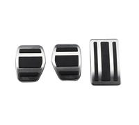 Brake Pedal Cover Car Pedals For Citroen C4 MK3 C41 E-C4 2021 2022 2023 2024 2025 Accelerator Gas Brake Clutch Stainless Steel Pedal Accessories(3 piece MT)