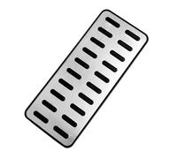 brake pedal cover Compatible with Hyundai for Creta for ix25 2017-2022 Car Footrest Pedals Accelerator Brake Clucth Pedal Cover Anti-Slip Pads(Footrest 1pcs)