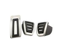 brake pedal cover Compatible with VW for Golf 7.5 2012-2021 Car Pedals Gas Brake Clutch Rest Pedal Pad Cover(MT Without Rest)