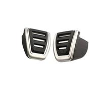 brake pedal cover Compatible with VW for T-roc 2017-2021 Stainless Steel Auto Gas Brake Pedal Protection Pads Cover.(2Pc Cluth Pedal)
