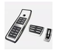 Brake Pedal Covers For A4 B9 S4 3PCS Car Driver Foot Pedal Kit Pedals Caps RS4 Footrest Pads 8W0721173 8W1864777B