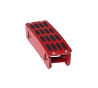 Brake Pedal Covers For Jeep for Wrangler JK for JKU 2007-2017 Gas Pedal Extender Cover Adjustable Foot Rest Accelerator Pad Car Pedals Cover(Red)