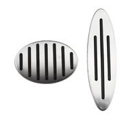 Brake Pedal Covers For MINI for Cooper for One for Hatch for Hardtop for Countryman for JCW R56 R60 Car Pedals Gas Brake Clutch Rest Pedal Car Pedals Cover(2Pcs AT)