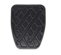 Brake Pedal Covers For Nissan For Qashqai J10 For Dualis 2007-2013 Car Black Rubber Brake Clutch Foot Pedal 46531JD00A Car Pedals Cover(1Pc)