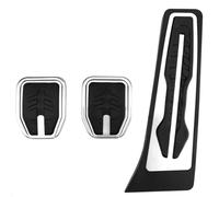 Brake Pedal For BMW X5 X6 F15 F16 E70 E71 E72 2008-2018 Accelerator Gas Brake Footrest Pedal Pad Cover LHD Car Pedals Pedal Pad(MT Without Rest)