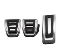 Brake Pedal For VW For Atlas For Teramont CA1 2018 2019 2020 2021 2022 Accelerator Brake Clutch Non-slip Pedal Cover Pads Car Foot Pedals Pedal Pad(3 PIECES)