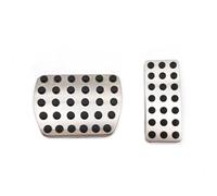 Brake Pedal Pad 2 Piece Fits for Benz A/B For CLA For GLA For GLB-Class 2020 LHD AT Car Accelerator Gas Brake Foot Pedal Cover Car Foot Pedals