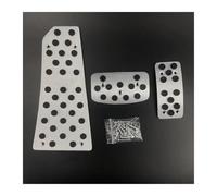 Brake Pedal Pad Car Rest Gas Brake Pedal For Outlander EX ASX For PAJERO For LANCER For Evolution For Grandis L200 For Mirage For ECLIPSE Foot Pedals(A AT 3piece)