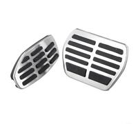 Brake Pedal Pad for Renault Clio Megane Laguna 2pcs | Durable stainless steel, anti-slip texture, fits Renault Clio II-IV, 1998-2017 models, 2-piece set