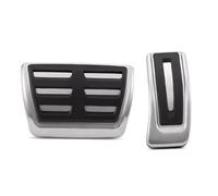 Brake Pedal Stainless SteelGas Brake Footrest Cover For VW Crafter MAN TGE Torsus Terrastorm 2018 2019 2020 2021 2022 2023 2024 2025(2PIECE AT)